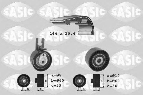 SASIC 1750017 Комплект ременя ГРМ