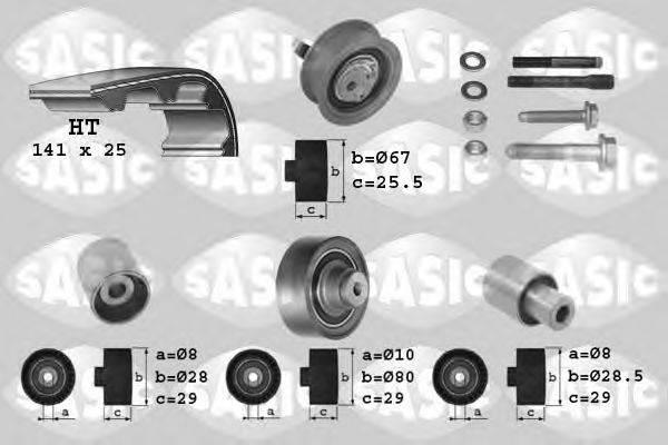 SASIC 1756002 Комплект ременя ГРМ