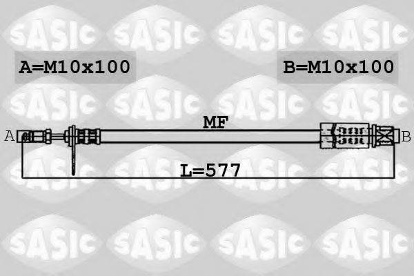 SASIC 6600005 Гальмівний шланг