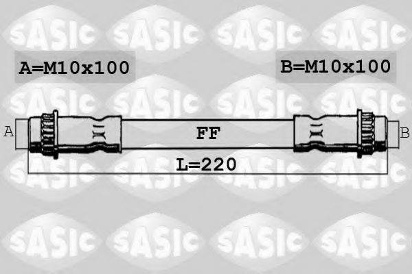 SASIC SBH0285 Гальмівний шланг