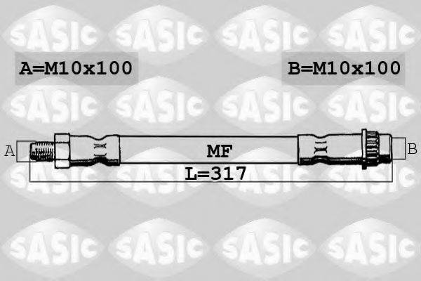 SASIC SBH4094 Гальмівний шланг