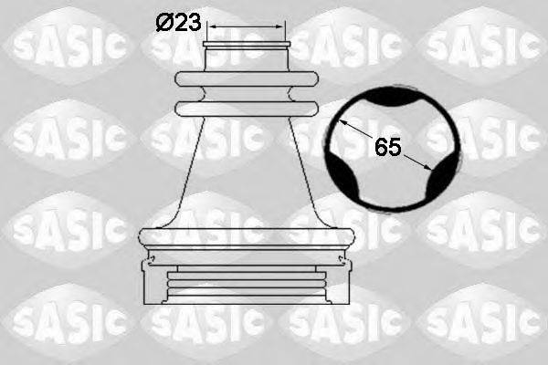 SASIC 1904035 Комплект пильника, приводний вал