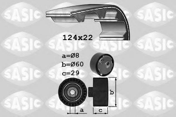 SASIC 1756029 Комплект ременя ГРМ