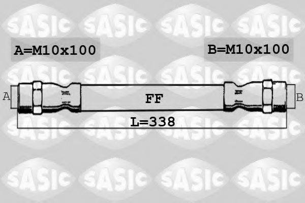 SASIC 6606149 Гальмівний шланг