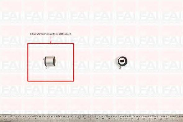 FAI AUTOPARTS T9267 Натяжний ролик, ремінь ГРМ