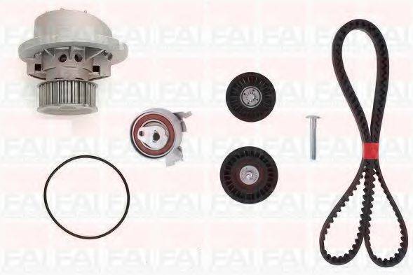 FAI AUTOPARTS TBK1566382 Водяний насос + комплект зубчастого ременя