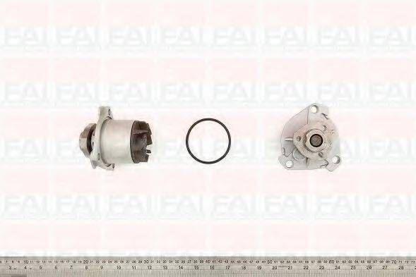 FAI AUTOPARTS WP6100 Водяний насос