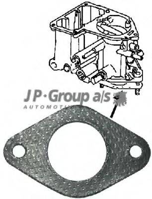 JP GROUP 8115150700 Прокладка, фланець карбюратора