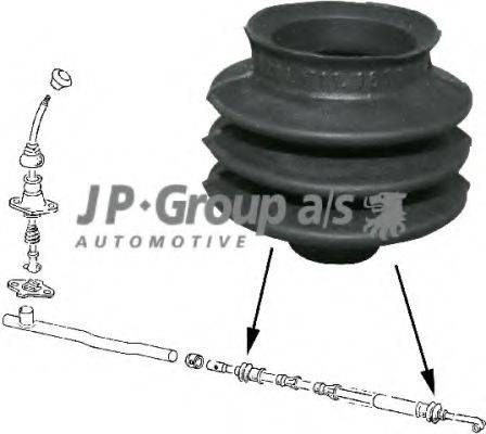 JP GROUP 8132300200 Обшивка важеля перемикання