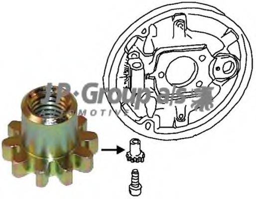 JP GROUP 8163850206 Реулюючий болт, гальмівна система