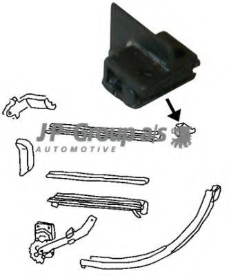 JP GROUP 8186101080 Прокладка, бічне скло
