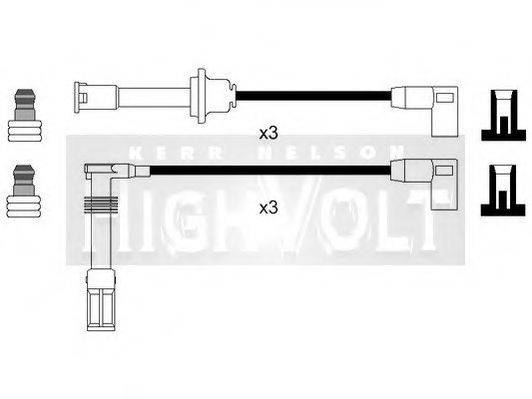 STANDARD OEF830 Комплект дротів запалювання