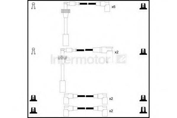 STANDARD 76240 Комплект дротів запалювання