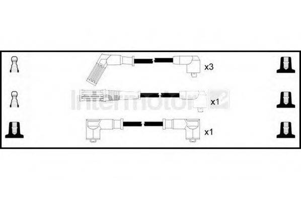 STANDARD 76255 Комплект дротів запалювання