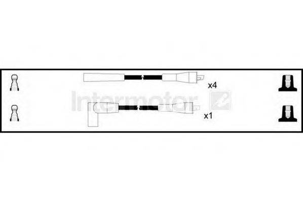 STANDARD 73253 Комплект дротів запалювання