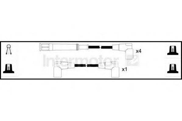 STANDARD 73496 Комплект дротів запалювання