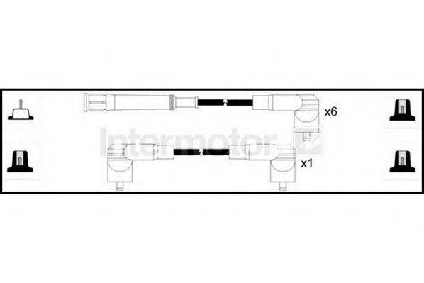 STANDARD 73497 Комплект дротів запалювання