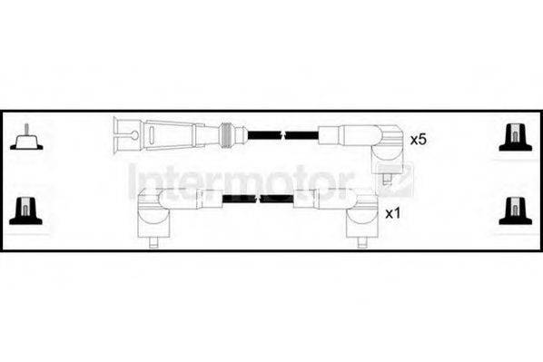 STANDARD 73586 Комплект дротів запалювання