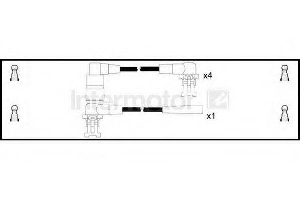 STANDARD 73820 Комплект дротів запалювання