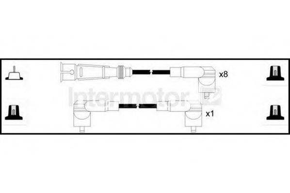 STANDARD 73959 Комплект дротів запалювання