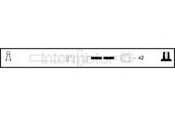 STANDARD 73992 Комплект дротів запалювання