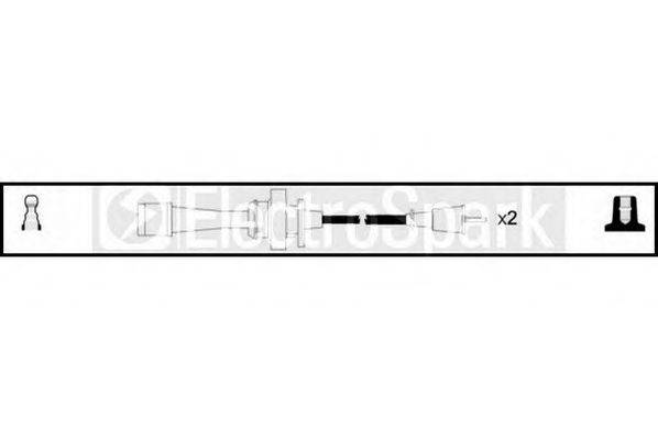 STANDARD OEK781 Комплект дротів запалювання