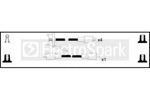 STANDARD OEK380 Комплект дротів запалювання