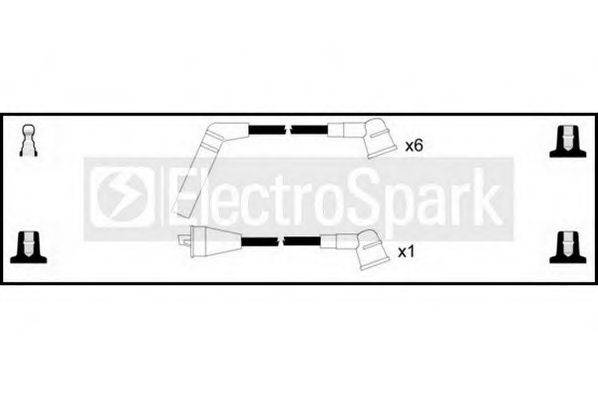 STANDARD OEK255 Комплект дротів запалювання