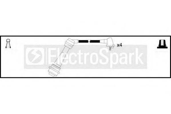 STANDARD OEK723 Комплект дротів запалювання