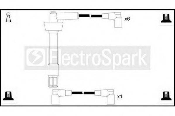 STANDARD OEK810 Комплект дротів запалювання