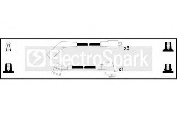 STANDARD OEK543 Комплект дротів запалювання