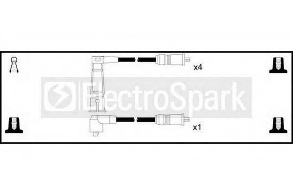 STANDARD OEK468 Комплект дротів запалювання