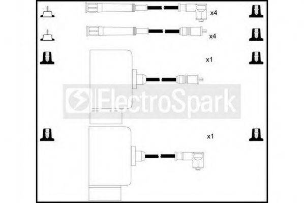 STANDARD OEK480 Комплект дротів запалювання