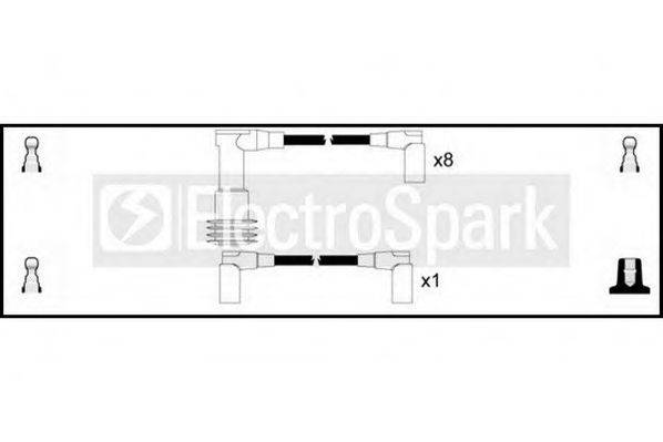 STANDARD OEK429 Комплект дротів запалювання