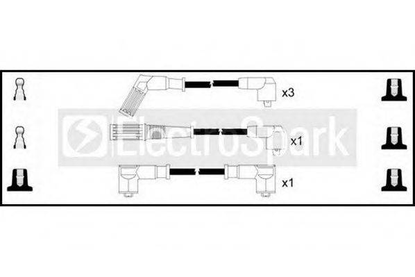 STANDARD OEK477 Комплект дротів запалювання