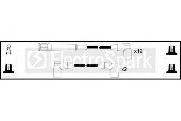 STANDARD OEK420 Комплект дротів запалювання