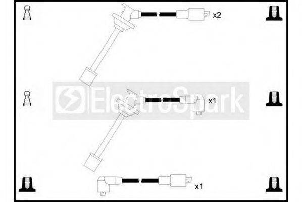 STANDARD OEK538 Комплект дротів запалювання