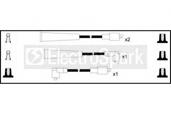 STANDARD OEK681 Комплект дротів запалювання