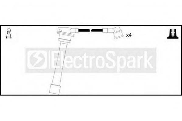 STANDARD OEK1040 Комплект дротів запалювання