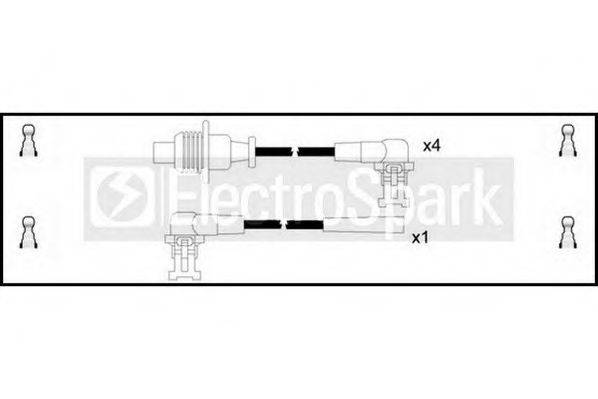 STANDARD OEK080 Комплект дротів запалювання