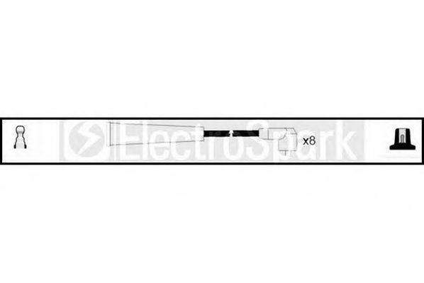 STANDARD OEK088 Комплект дротів запалювання