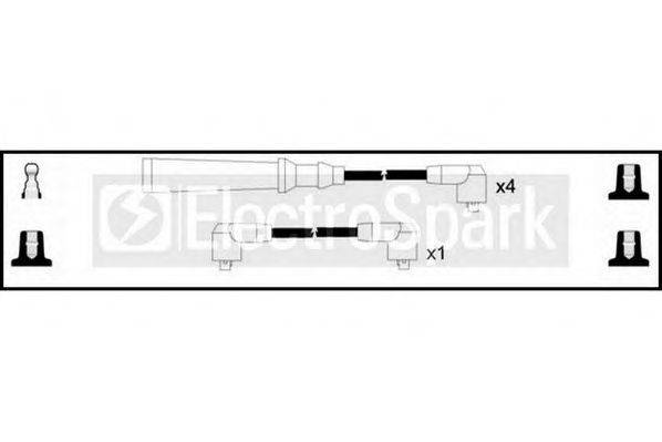 STANDARD OEK572 Комплект дротів запалювання