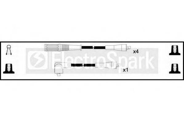 STANDARD OEK890 Комплект дротів запалювання