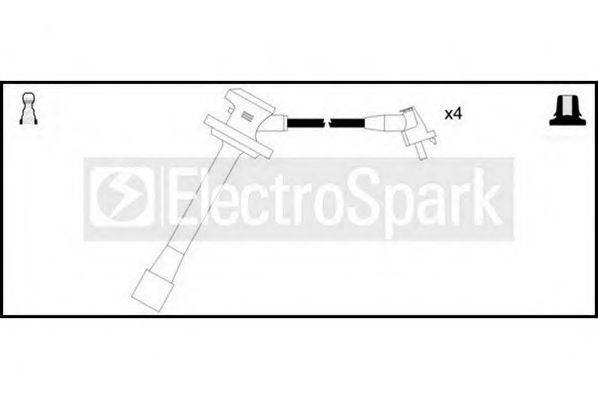 STANDARD OEK326 Комплект дротів запалювання