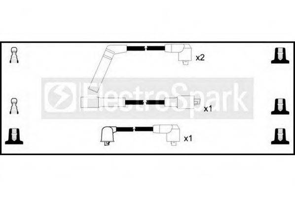 STANDARD OEK654 Комплект дротів запалювання