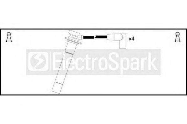 STANDARD OEK514 Комплект дротів запалювання