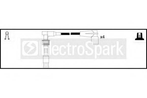 STANDARD OEK131 Комплект дротів запалювання