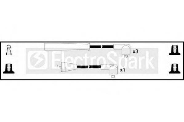 STANDARD OEK902 Комплект дротів запалювання