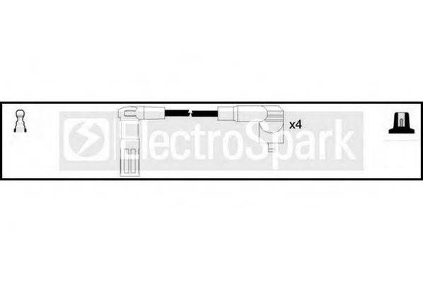 STANDARD OEK451 Комплект дротів запалювання