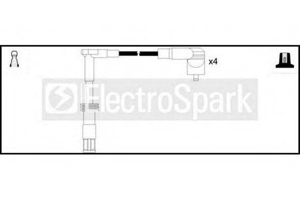 STANDARD OEK483 Комплект дротів запалювання